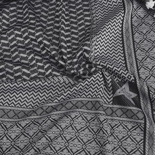 Image of PURFUN Men's Large Arab Shemagh Headscarf Muslim Headcover Shawl Keffiyeh Arabic Scarf