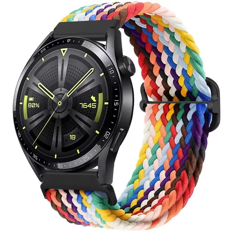 XANES® Nylon Band Compatible with Firebolt Talk (BSW004), 22MM Adjustable Buckle Watch strap for Men/Women. Rainbow (B0BY2JVMZ4) Amazon Price History, Amazon Price Tracker