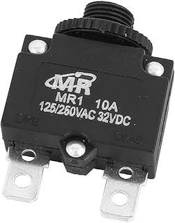 New Lon0167 AC 125/250V/32VDC 10A Circuit Breaker Current Overload Protector Switch Black(AÐ¡ 125 / 220V / 32 Î½DC 10A Stromschutzschalter Schutzschalter Schwarz