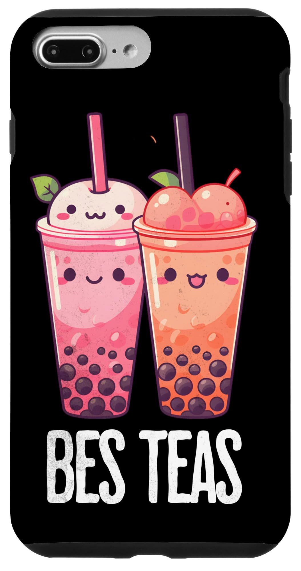 iPhone 7 Plus/8 Plus Bes Teas Bubble Tea Boba Tapioca Pearls Milk Drink Case