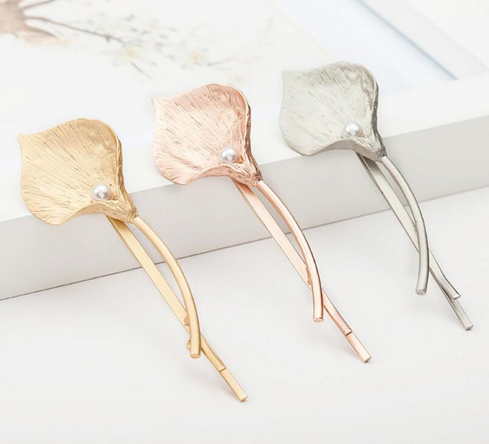 ☆TATIANA☆ Pearl Ballerina Ribbon Hair Crow Clip HB2262 Ballerina Collection – Milledeux