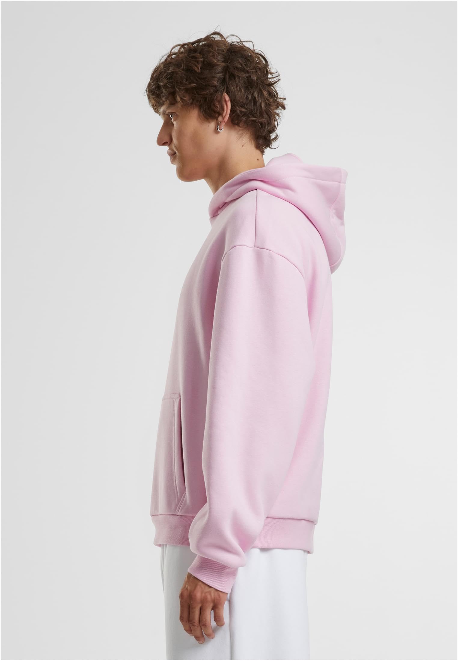 Build Your Brand By284-fluffy Hoody Hooded Sweatshirt Hombre (Pack de 1)