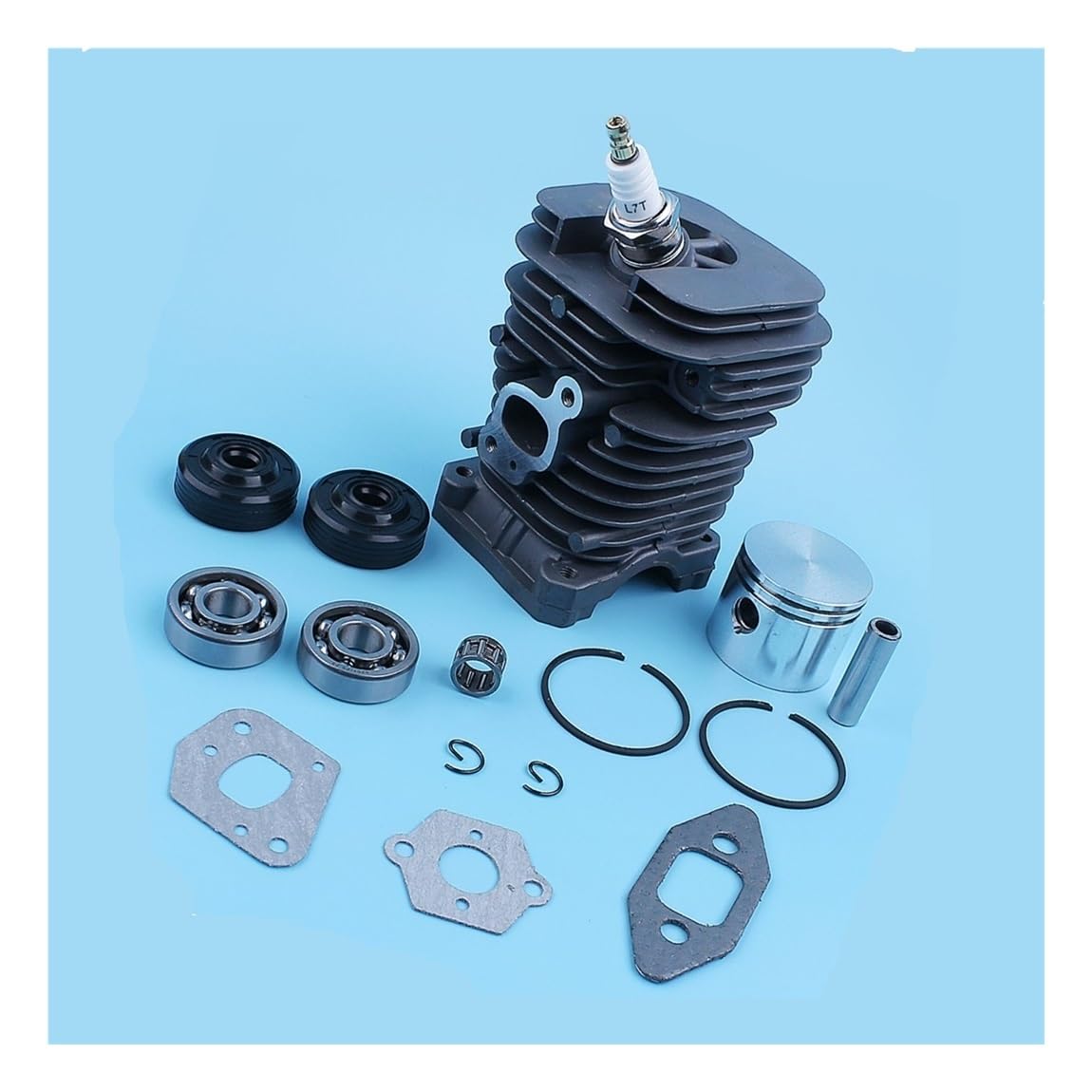 Cilindro de 41,1 mm para motosierras 350, 351 y 400 con kit de pistón y sello