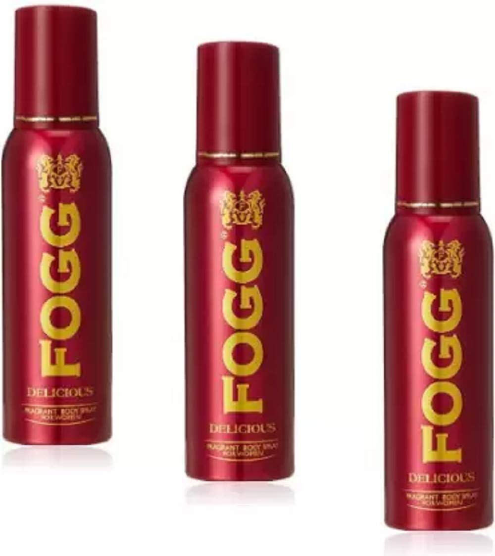 FOGG Women Delicious - 120Ml Each - Del03 Fresh Scent Body Spray - (360 Ml, Pack Of 3)-picture-36
