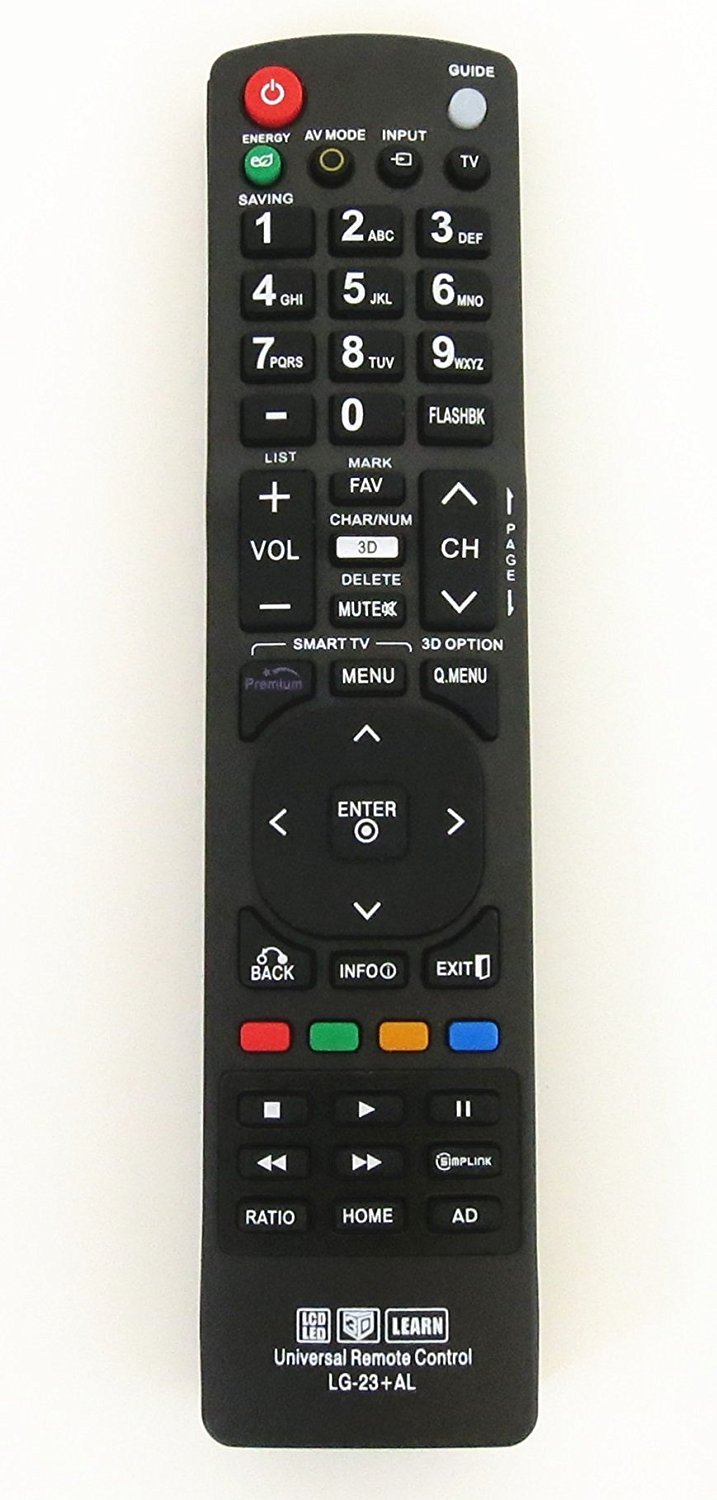 LuckyStar Universal Replacement Lost Remote Control for LG AKB72915206 LCD LED HD TV, Smart TV, Compatible with AKB72914207 AKB72914003 AKB72914240 AKB72915239 AGF76692608 AKB72915206 AKB72915238