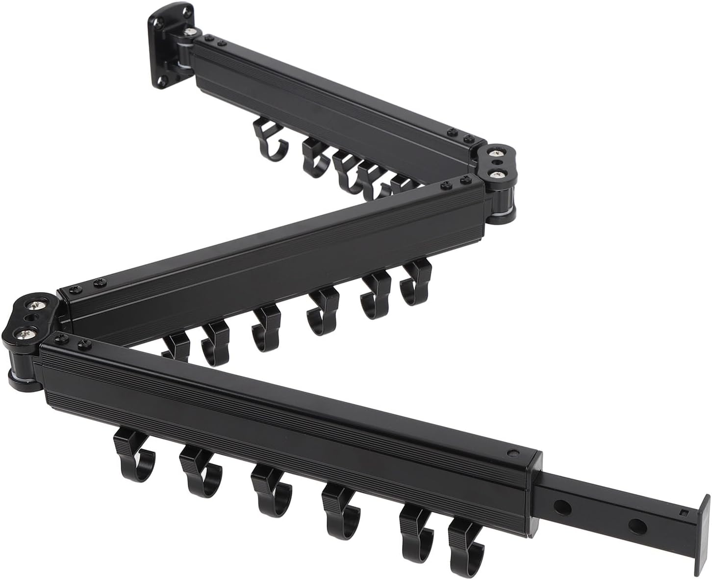 lyrlody Clothes Drying Rack, Wall Mounted Drying Rack, Drying Rack Clothing, Laundry Space Saver Wall Mounted,Retractable, Laundry Rack Wall Mounted Rack Clothing, Dryer Rack for Laundry