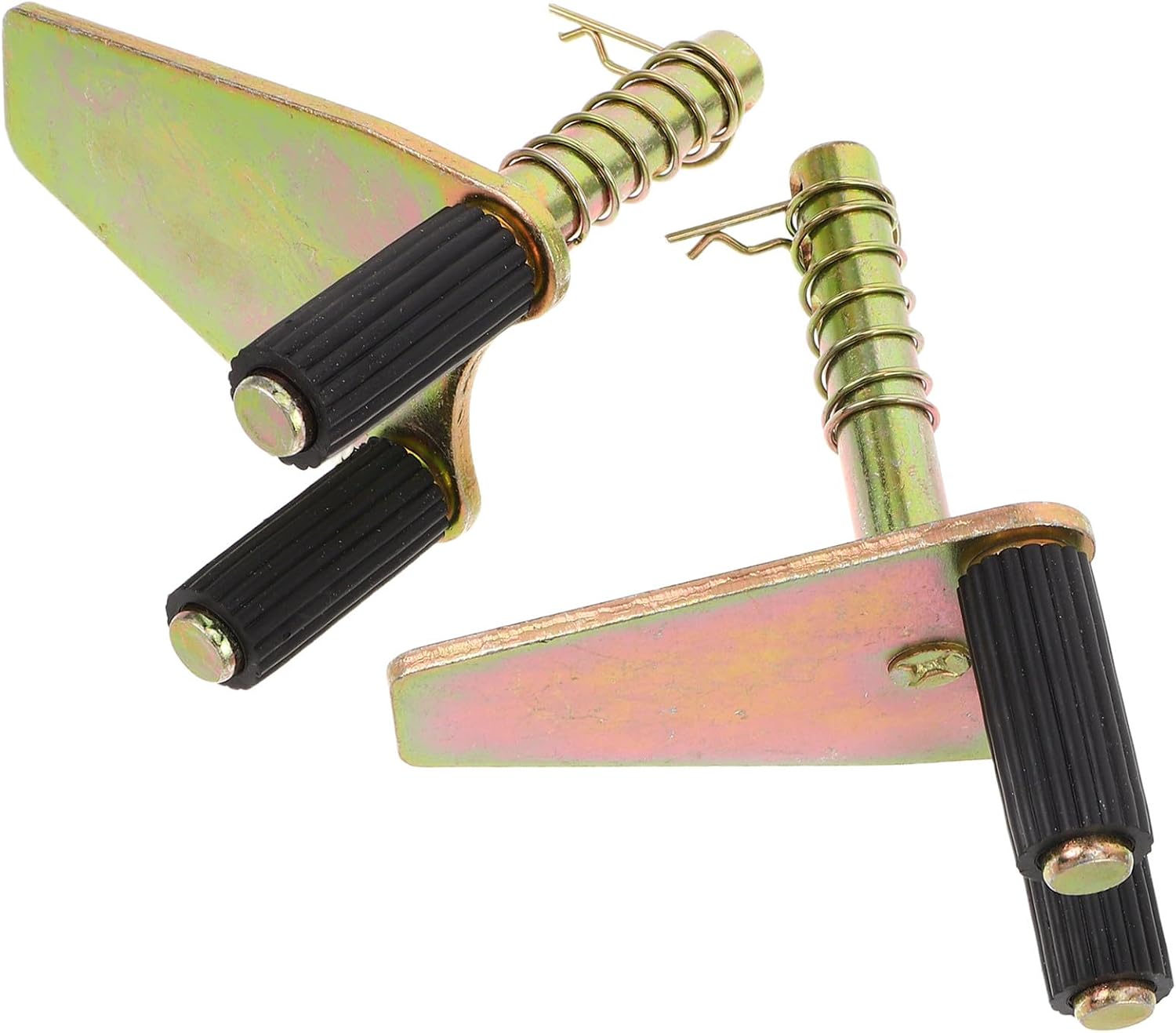 Unomor Heavy Duty Motorcycle Parking Stand Bracket Pair Front Wheel Lifting Support U-shaped Fork for Repair and Maintenance