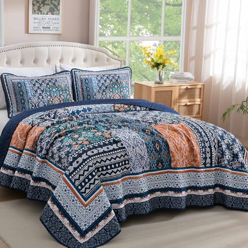WONGS Bedding Patchwork linge de lit aux finitions soignées et durables - 3