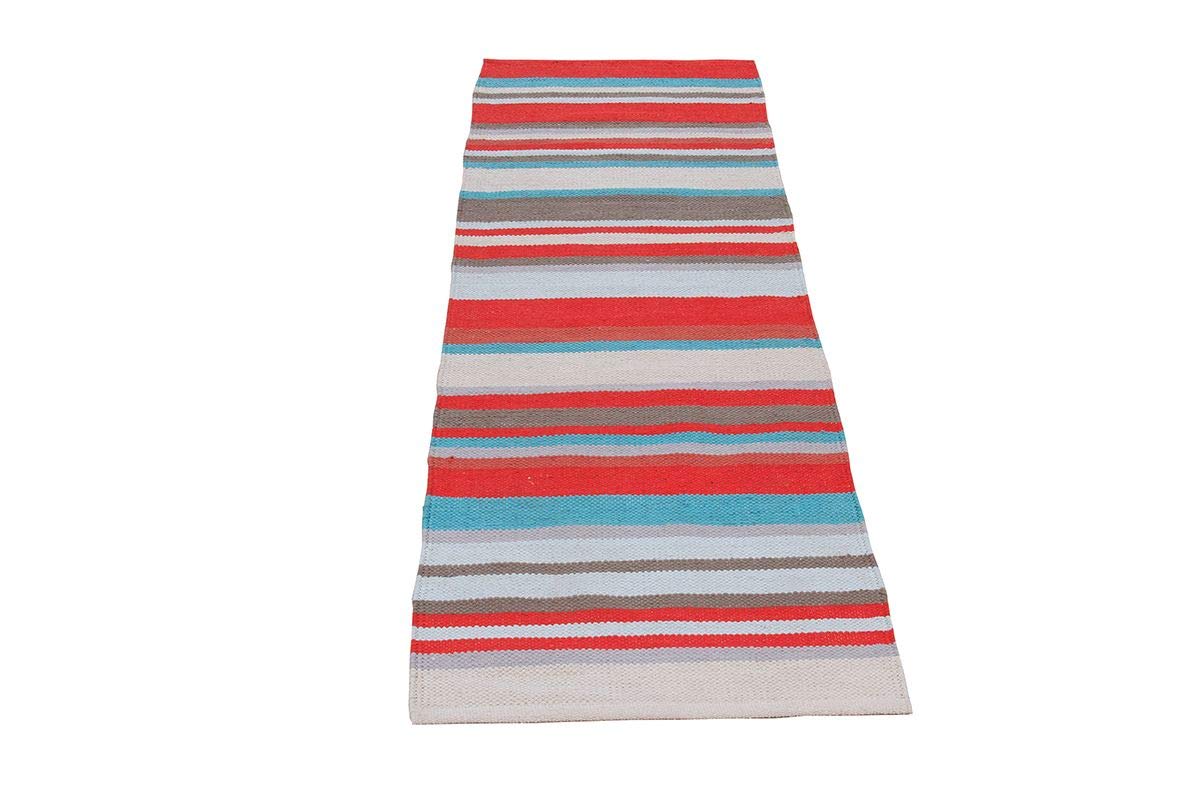 Kilim indien en coton CASA Blanca pour sublimer votre couloir