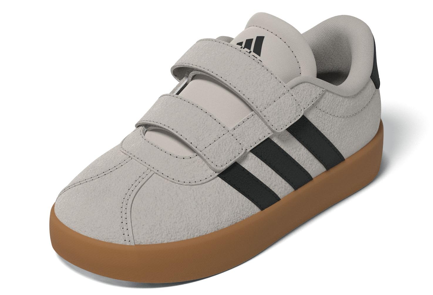 adidas VL Court 3.0 Shoes, Zapatillas Unisex niƱos, FTWR White Core Black Alumina, 26.5 EU