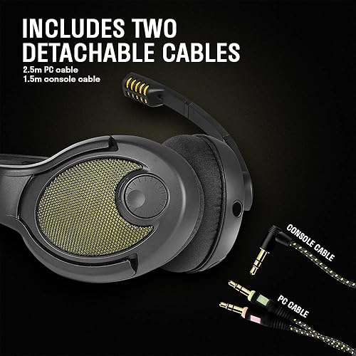 Miniatura 6 de DROP + Sennheiser PC38X audífonos para videojuegos, micrófono con cancelación de ruido, con diseño circumaural, abiertos, almohadillas de velvetón,