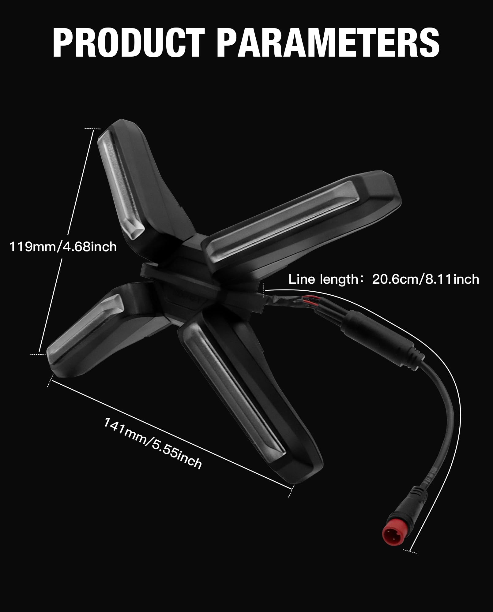stio Scooter X-type Position Light Compatible with Ninebot by