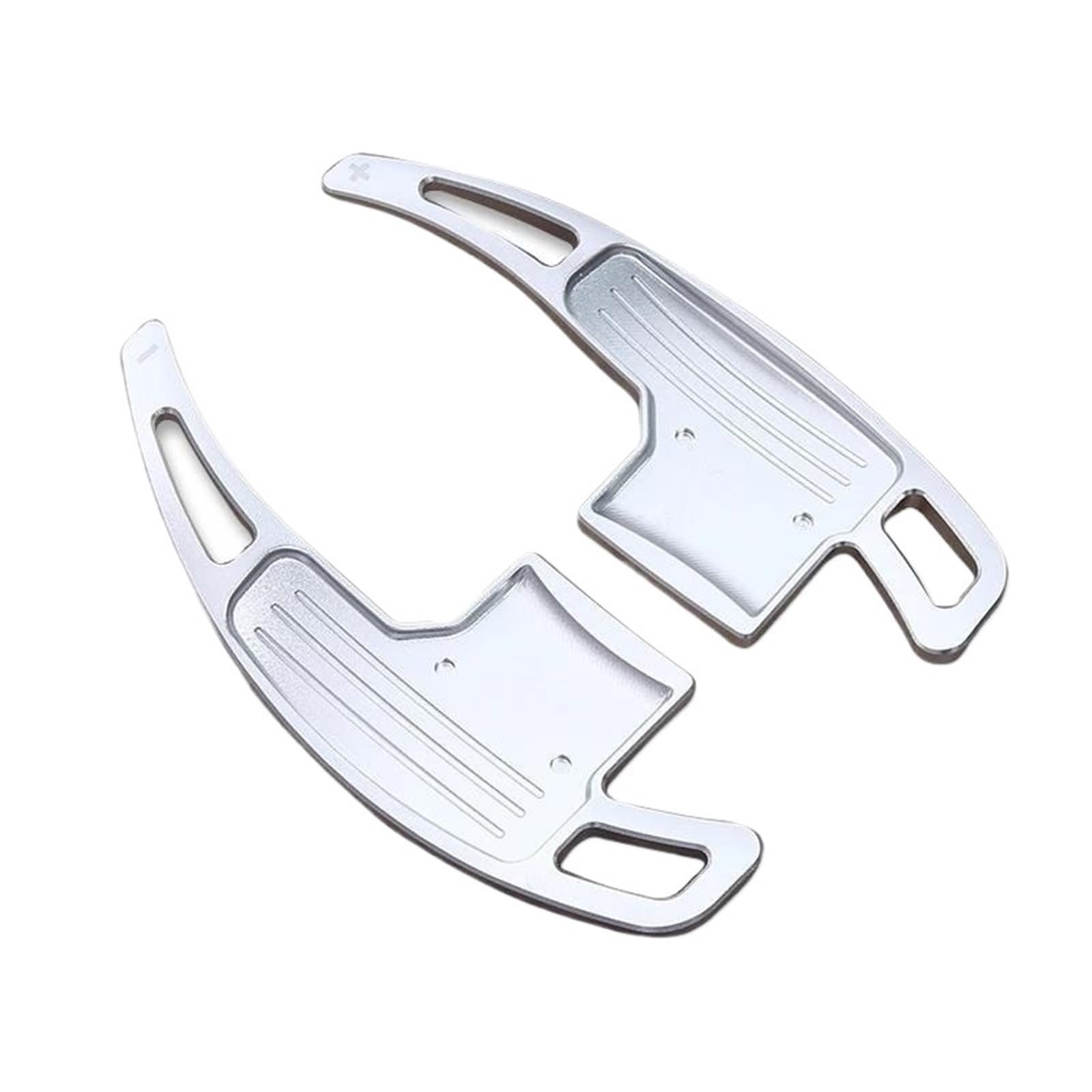 Bvfsxhs Silver Car Paddle Shift Accessories Car Steering Wheel Extension Shifter Paddles For Ford For Mustang 2015 2016-2023(Silver)
