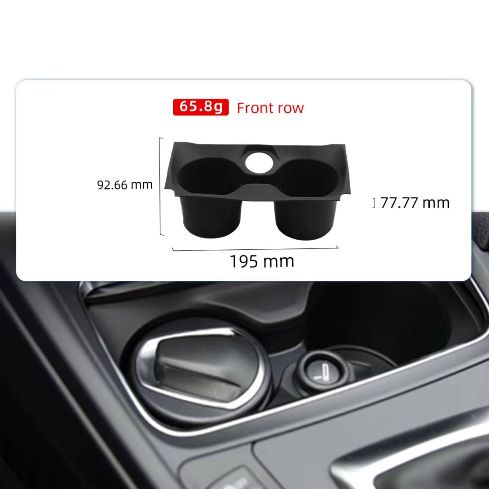 Auto Innenraum Zubehör Compatibile Con BMW Per F22 F23 Serie 2 2011-2013 M2 F87 2015-2018 Accessori Portabicchieri Di Scarico Console Centrale Auto 51166993607-1