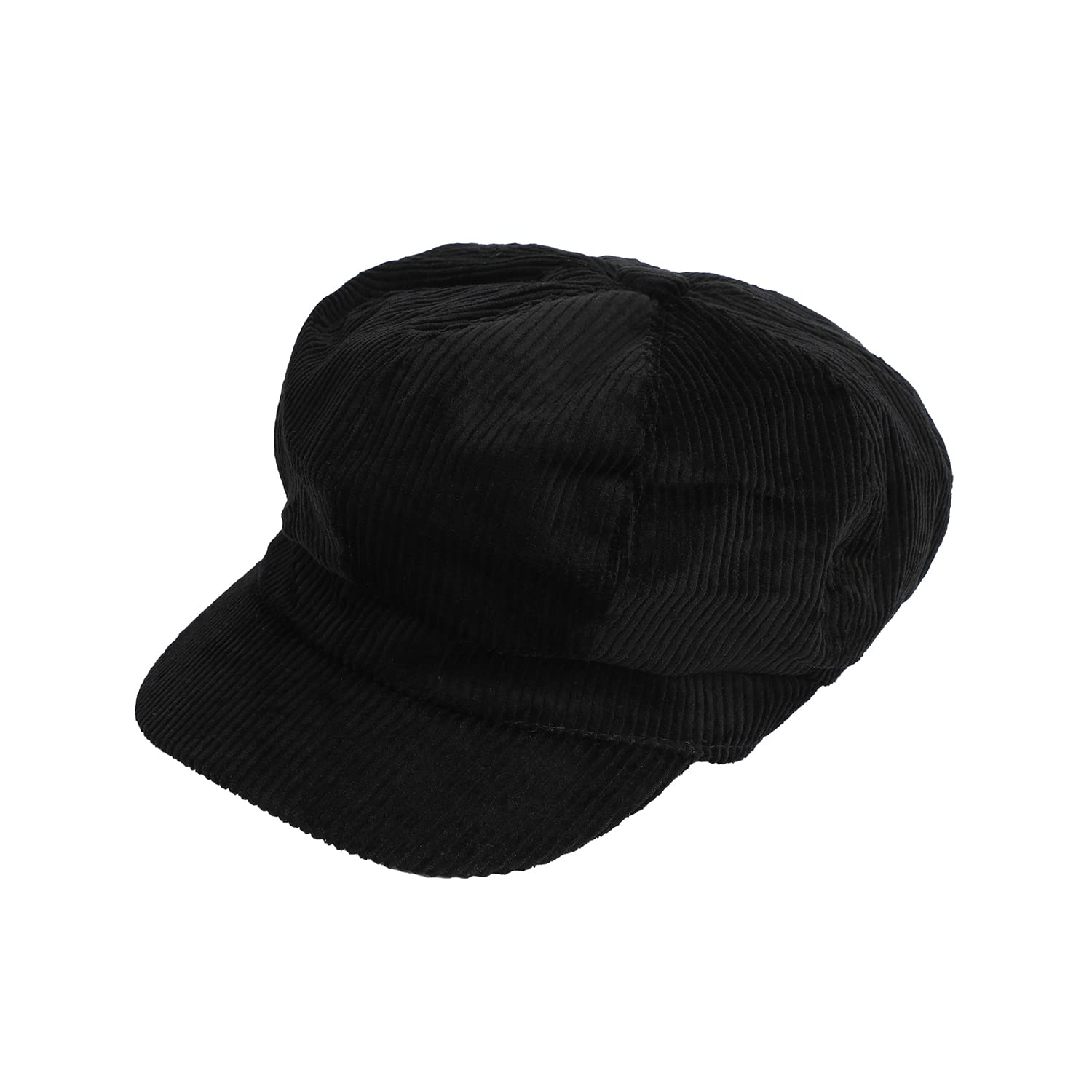 french accent Men Solid Black Newsboy Cap for Outdoor Everyday Wear, UV Protection, Lightweight, | Quick-Drying, Fashion Casual Headwear Accessories for Men and Boys (2088)-picture-24