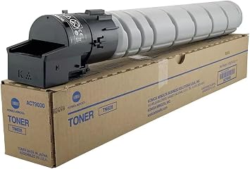 Genuine OEM Konica Minolta Black Toner TN628 AC79030, 24K Yield, High-Yield, Consistent Print Quality, Compatible with Bizhub 450i, 550i, 650i