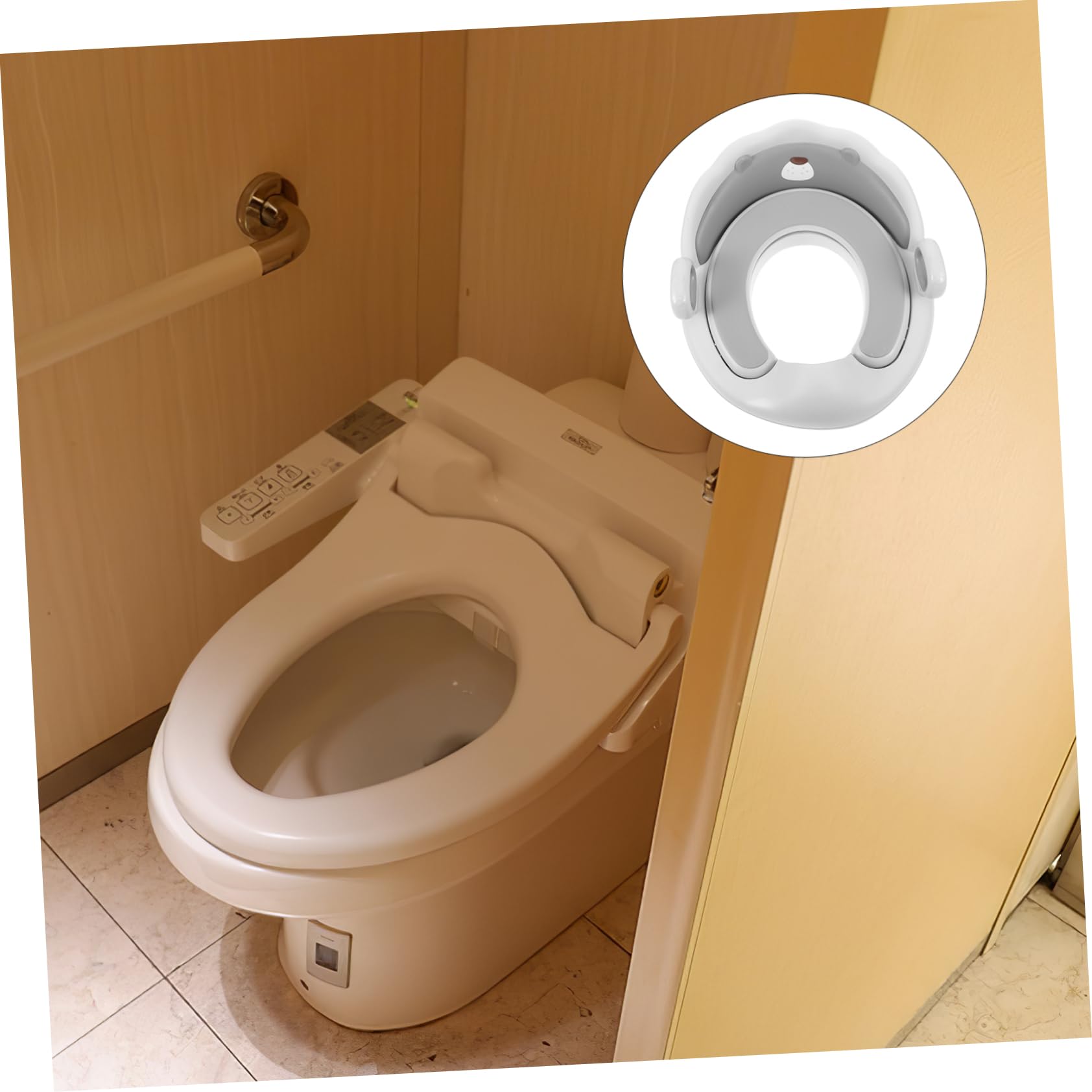 Anillo de Entrenamiento Baño para Niños, Asiento de Inodoro