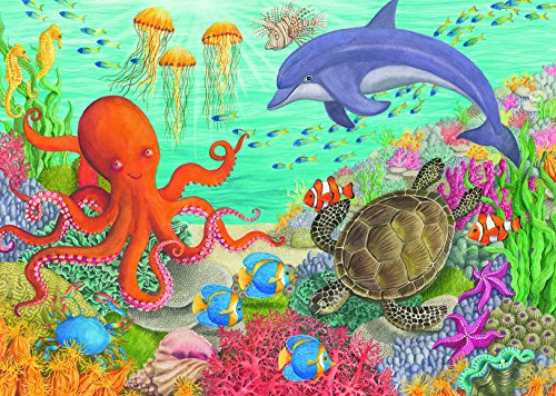 Ravensburger 08780 Friends Herz Oceans Puzzle für Kinder ab 3 Jahren, 35 Teile, pädagogisches Kleinkindspielzeug und-Spiele, Mehrfarbig, Einheitsgröße – Bild 3
