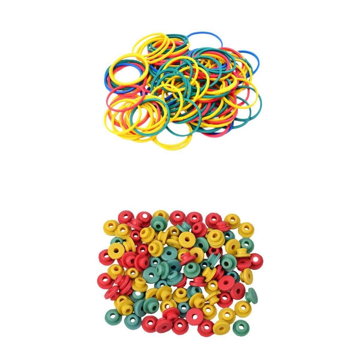 VELURA 200pcs Silicone Tattoo Machine Needle Grommets Rubber Bands Supplies|100 Pieces Needle Grommets |Other Body Art| Body Art |Health & Beauty-picture-18
