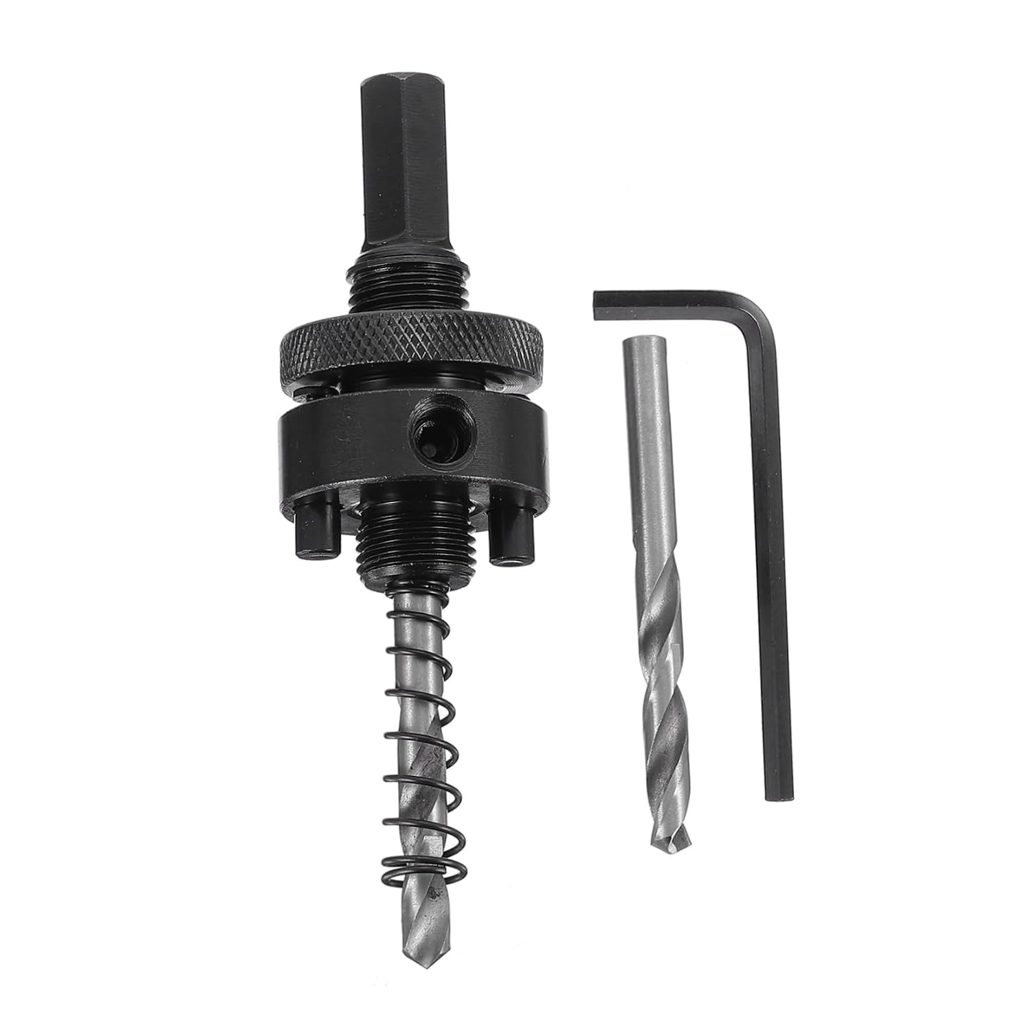 Professional Bi Hole Saws Drill Bit for Precise Cutting Plastics Center Drill Handle for Electric and Bench