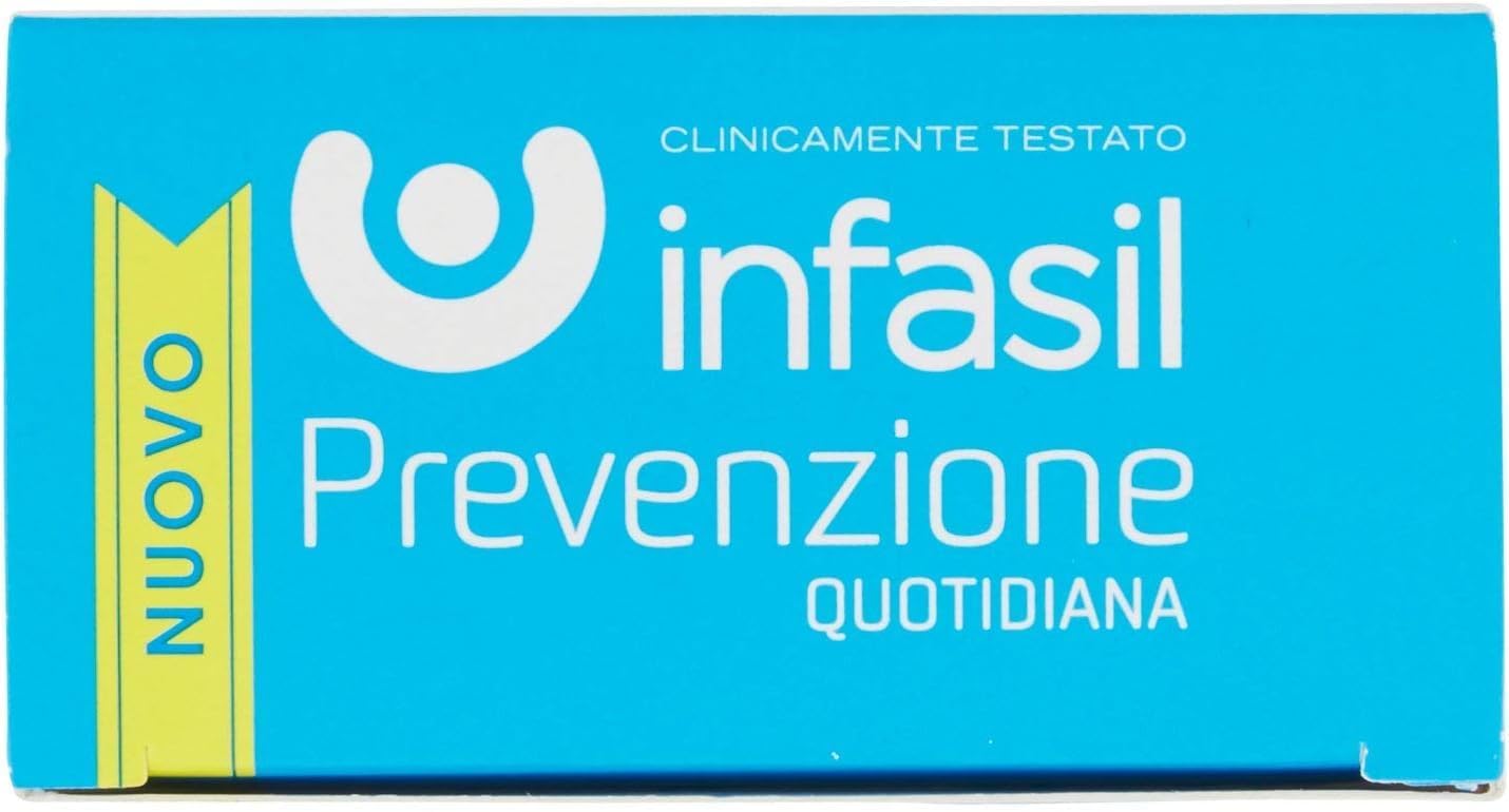 12x Infasil Detergente Intimo Prevenzione Quotidiana, mit Präbiotikum, pH 4,5, Tägliche Intimpflege, 200 ml,+ Italy shop Kostenloser Schlüsselanhänger