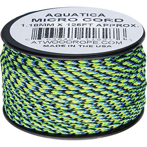 Atwood Rope Mfg Micro Cord Aquatica - Cordelette 1.18mm 125ft MP08
