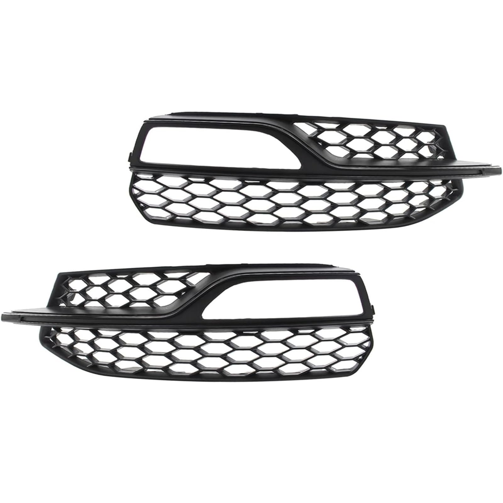 Generisch Auto-Nebelscheinwerfergitter Grille Trims Strips Car Fog Light Honeycomb Front Grilles Cover