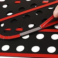 Vista 7 de YIWANG Para Land Rover Defender 110 90 2004-2022 Car Styling Aleación de aluminio Negro Ventana lateral de vidrio lateral Panel protector Accesorios