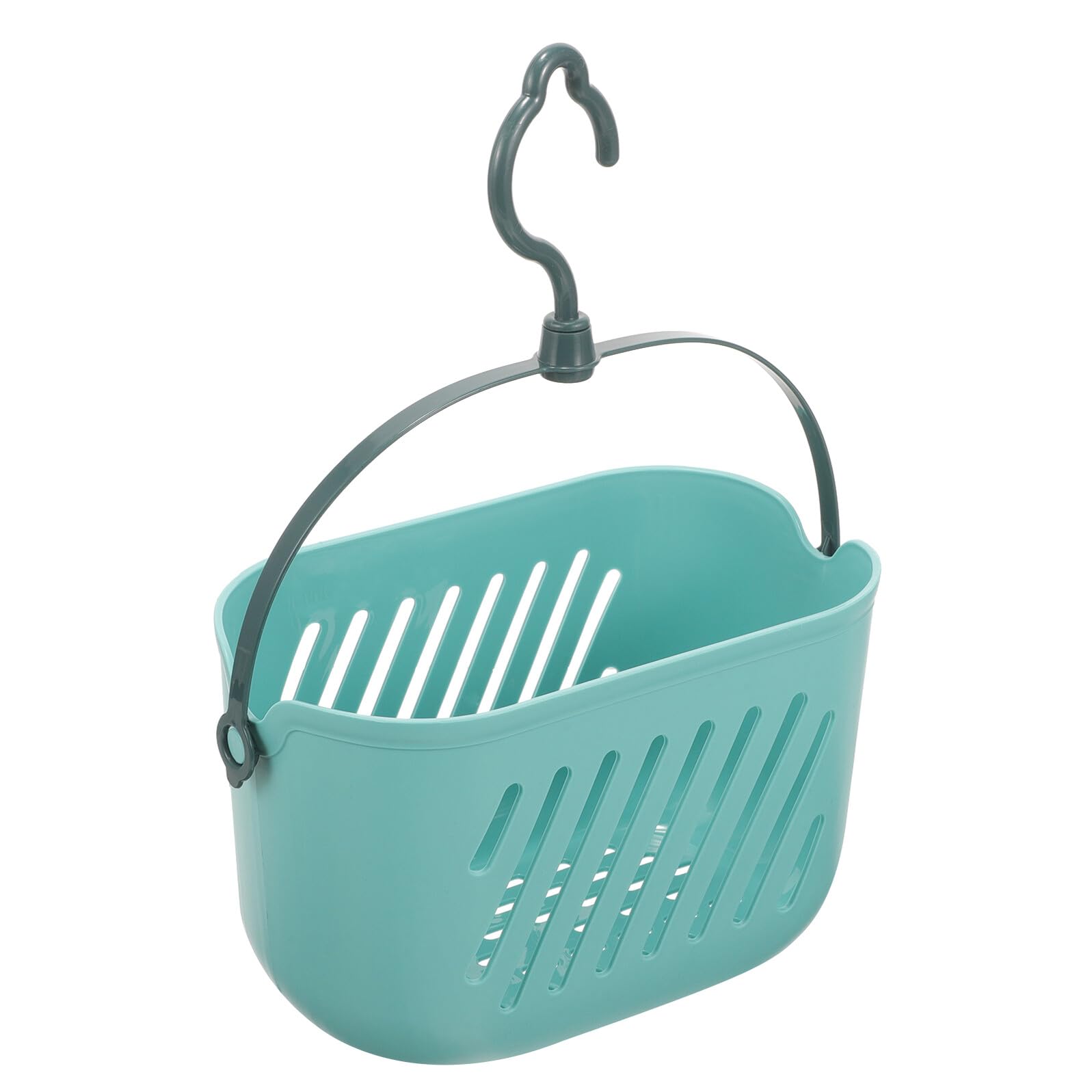 SAFIGLE Plastic Hanging Shower Basket Organizer with Hook Corrosion-resistant Plastic Storage for Bathroom Toiletries Cosmetics Towels and Cleaning