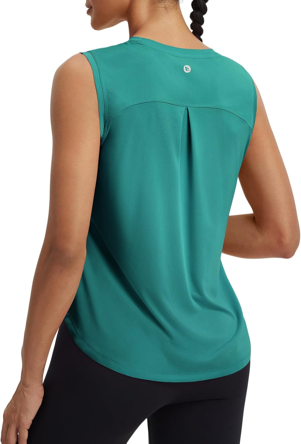 baleaf Women's Sleeveless Athletic Tops Workout Tank Tops Running UPF 50+ Breathable Lightweight Tennis Dry Loose Fit