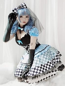 Amazon.co.jp: [milky time] アリス ハロウィン 大人 コスプレ