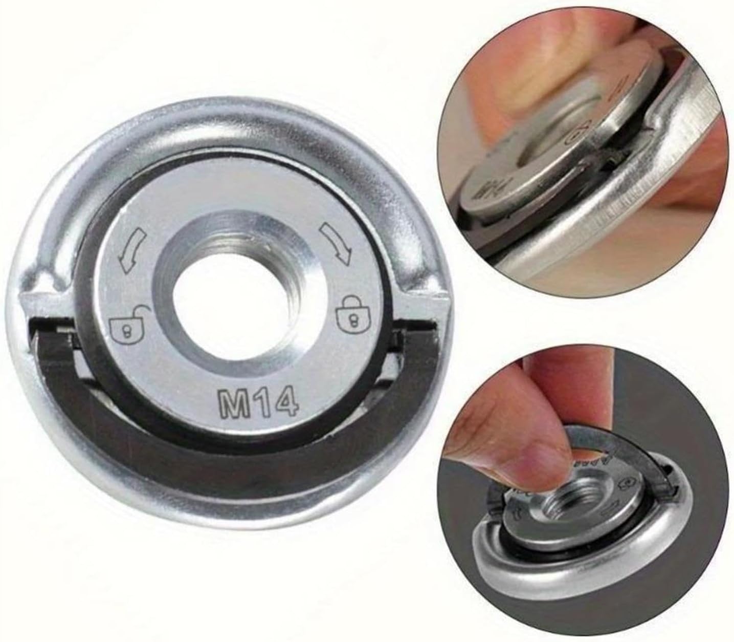 Flange Nut Power Chuck Quick release flange nut clamping | 1PC(M6X50)