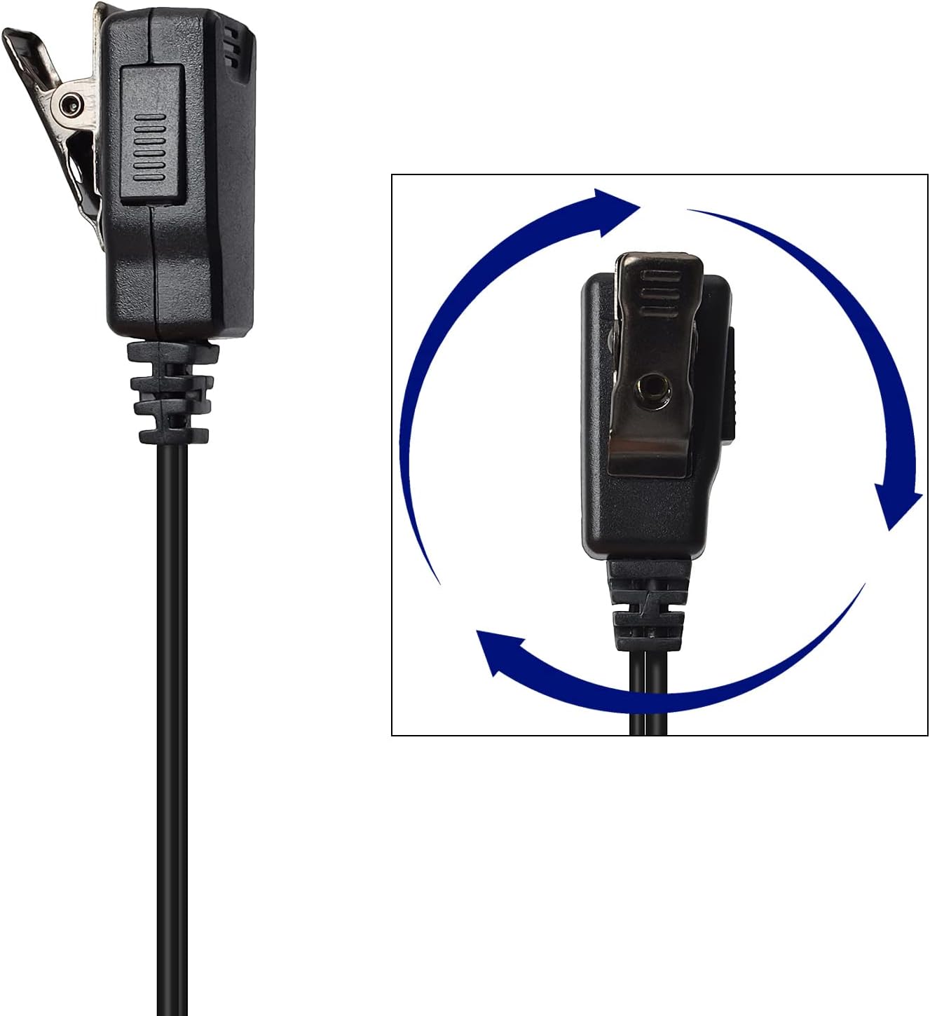 HYSHIKRA Earpiece Compatible for Motorola DP1400 CP040 GP300 GP88 Walkie Talkie Radio - Image 5