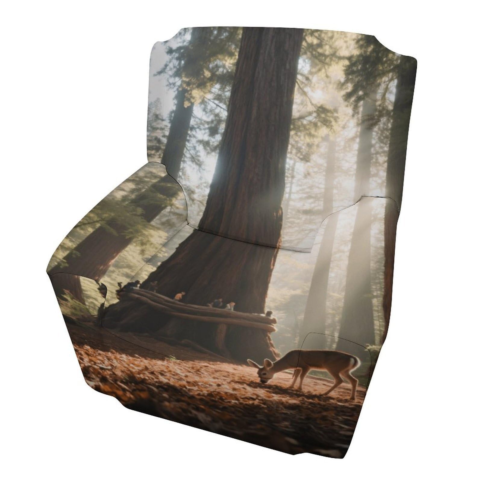Fekiloot Style Giant Tree Forest Couch Cover Sofa Cover Sofa Slipcover