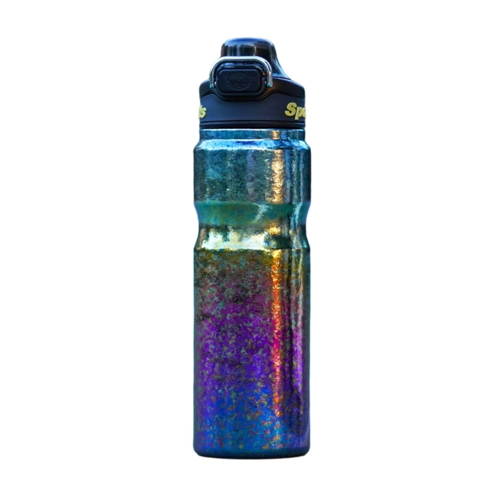 Thermosflasche Aus Stabil -Thermosflasche Tragbar flasche Für Sportler, Sport, Büro, Mehrfarbig, 650ML