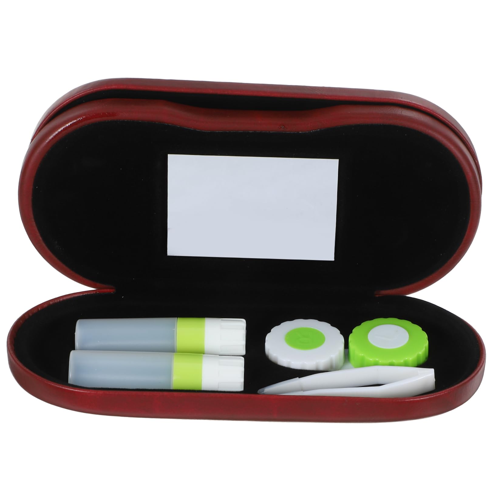 PACKOVE 5juegos Estuche De Gafas Profesional y Estuche De Diseño Portátil De Doble para y Elegante