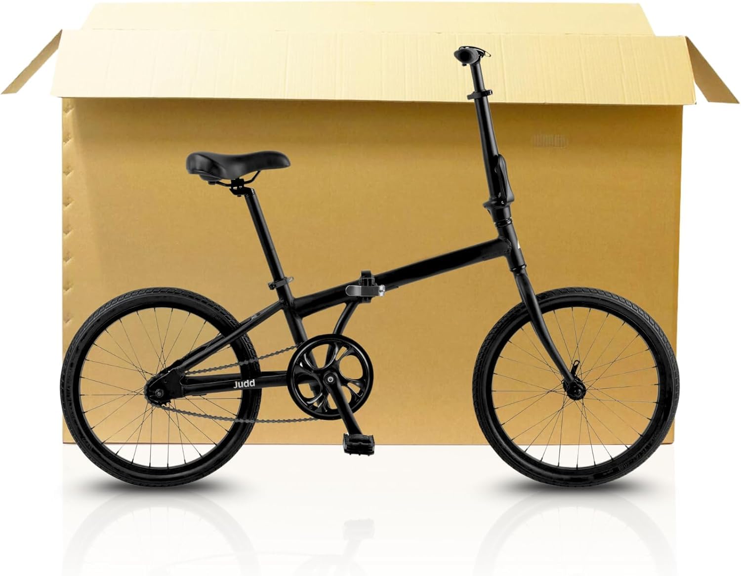 Small Double Walled Bicycle Carboard Box | Flat-Pack Packaging for Moving House | Strong Carry Case for TVs, Bikes & Artwork Cardboard Bike Box for Air Travel | Guitar Shipping Box with 2 Handles โ image 1