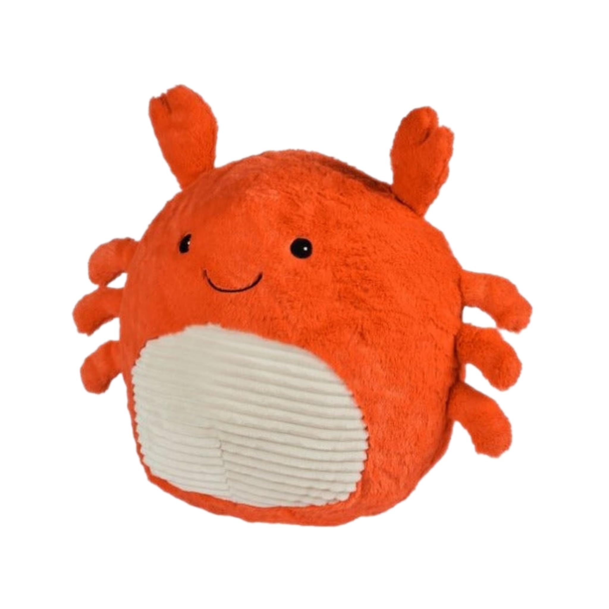 Warmies Lobster Supersized Soft Plush Toy Cushion, Cuddly Animals for Kids & Adults, Ultra Soft Faux Fur