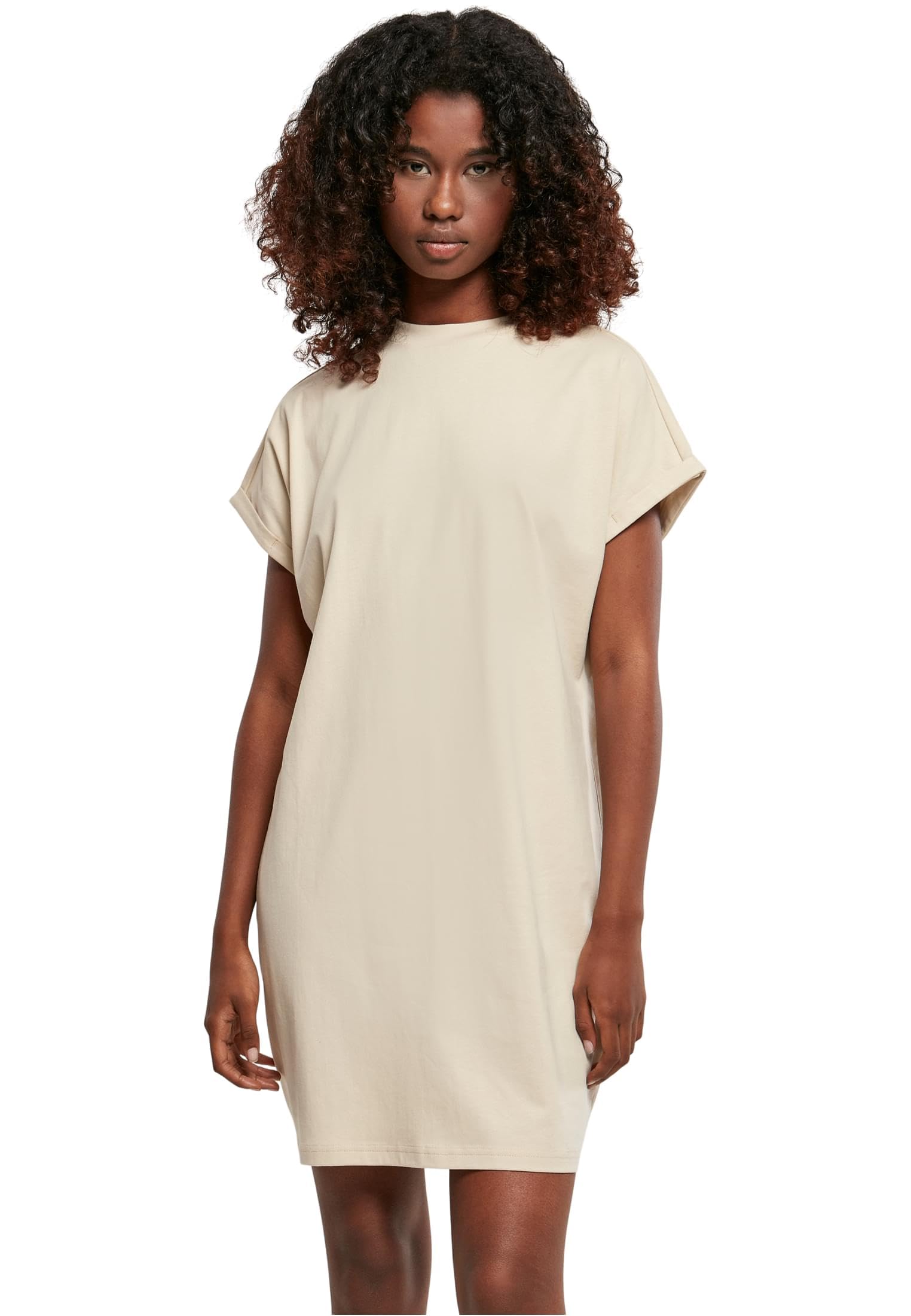 Urban Classics Women's Ladies Rainbow Tee Dress, Softseagrass, XL