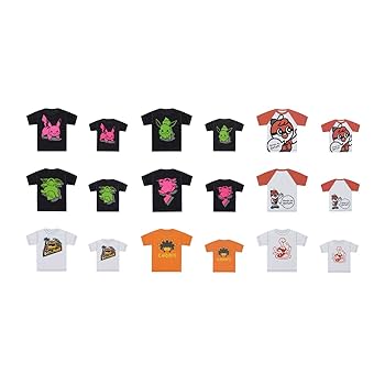 ポケモン　シャツ　特製ステッカー ポケットモンスター キッズ カジュアルロゴ Tシャツ(ターコイズ