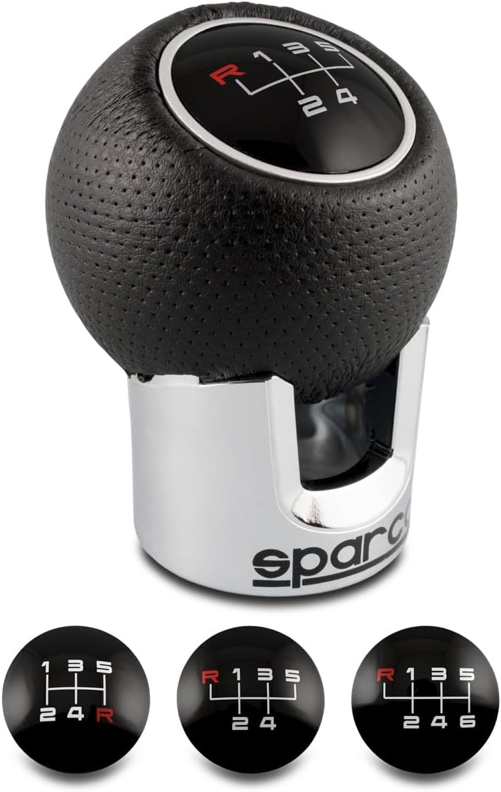 Manual Gear Shift Knob Lazio Comado/Black Universal