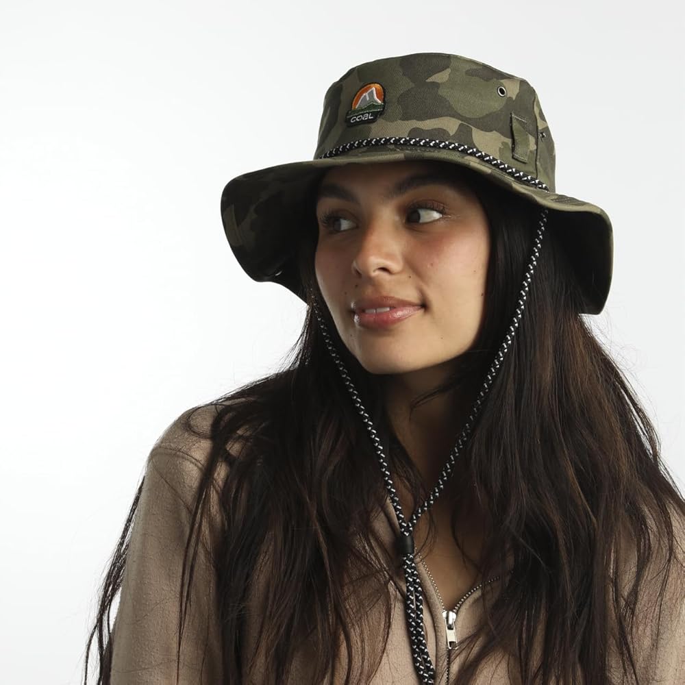 Coal Seymour Full Brim Hat (US, Alpha, Medium, Camo) at Amazon
