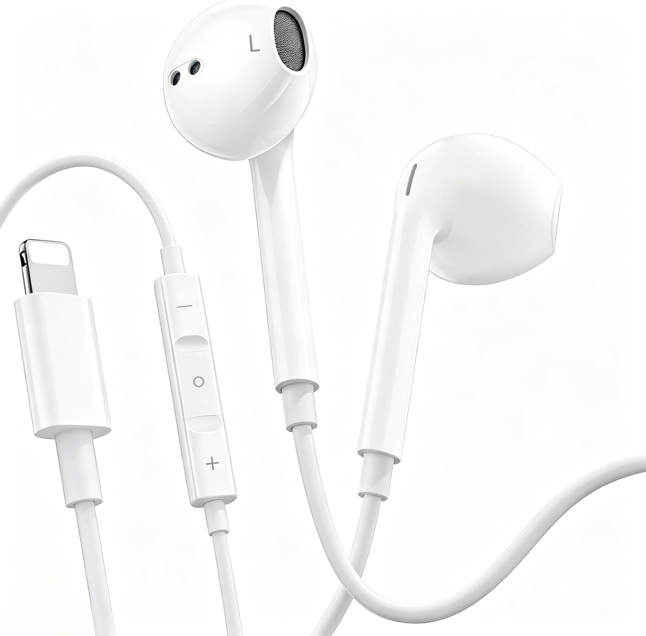 Photo 1 of FCV 1Pack Wired Earbuds with Lightning Plug