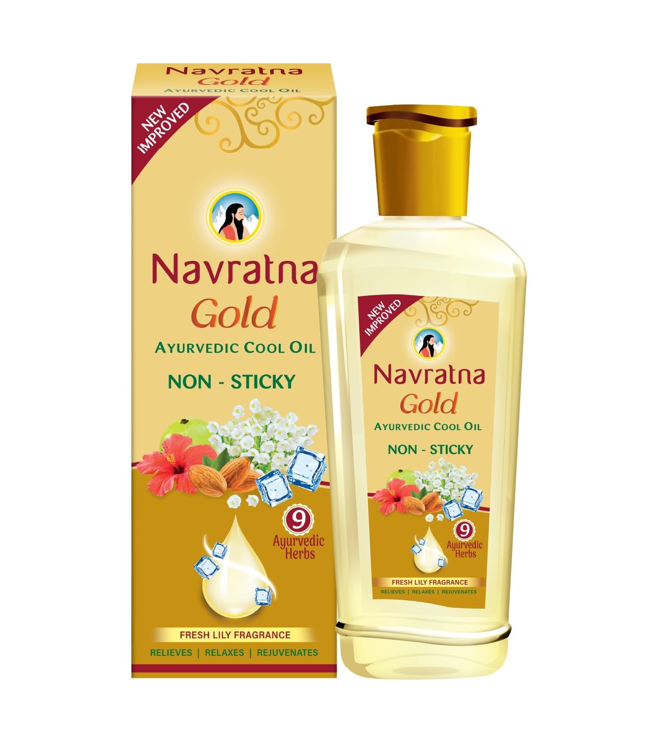 Navratna Gold Ayurvedic Oil 500ml