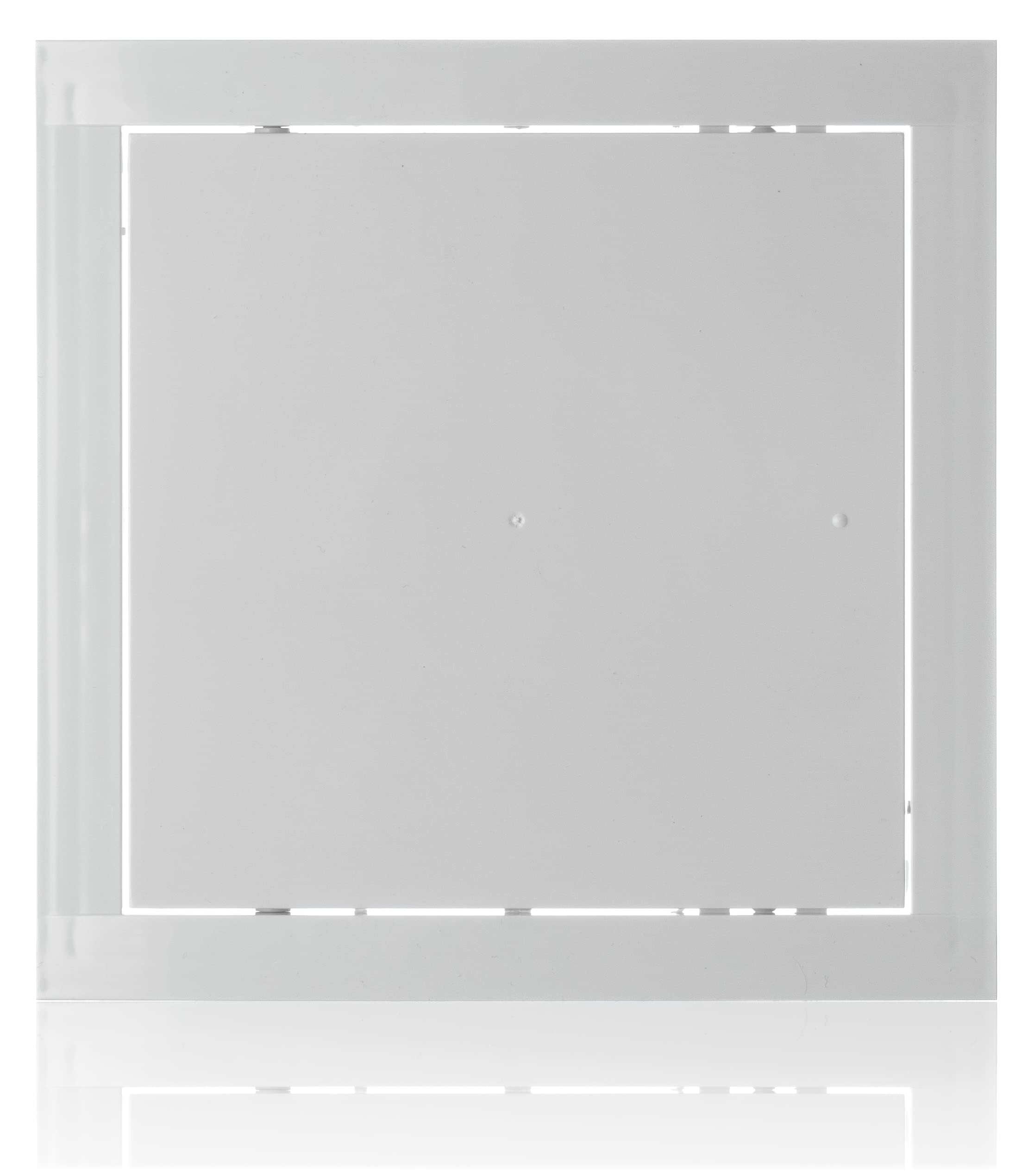 200x200mm / 8x8 inch ABS Plastic Access Panel - White Inspection Hatch for Drywall - Revision Door for Plumbing, Electricity, Building