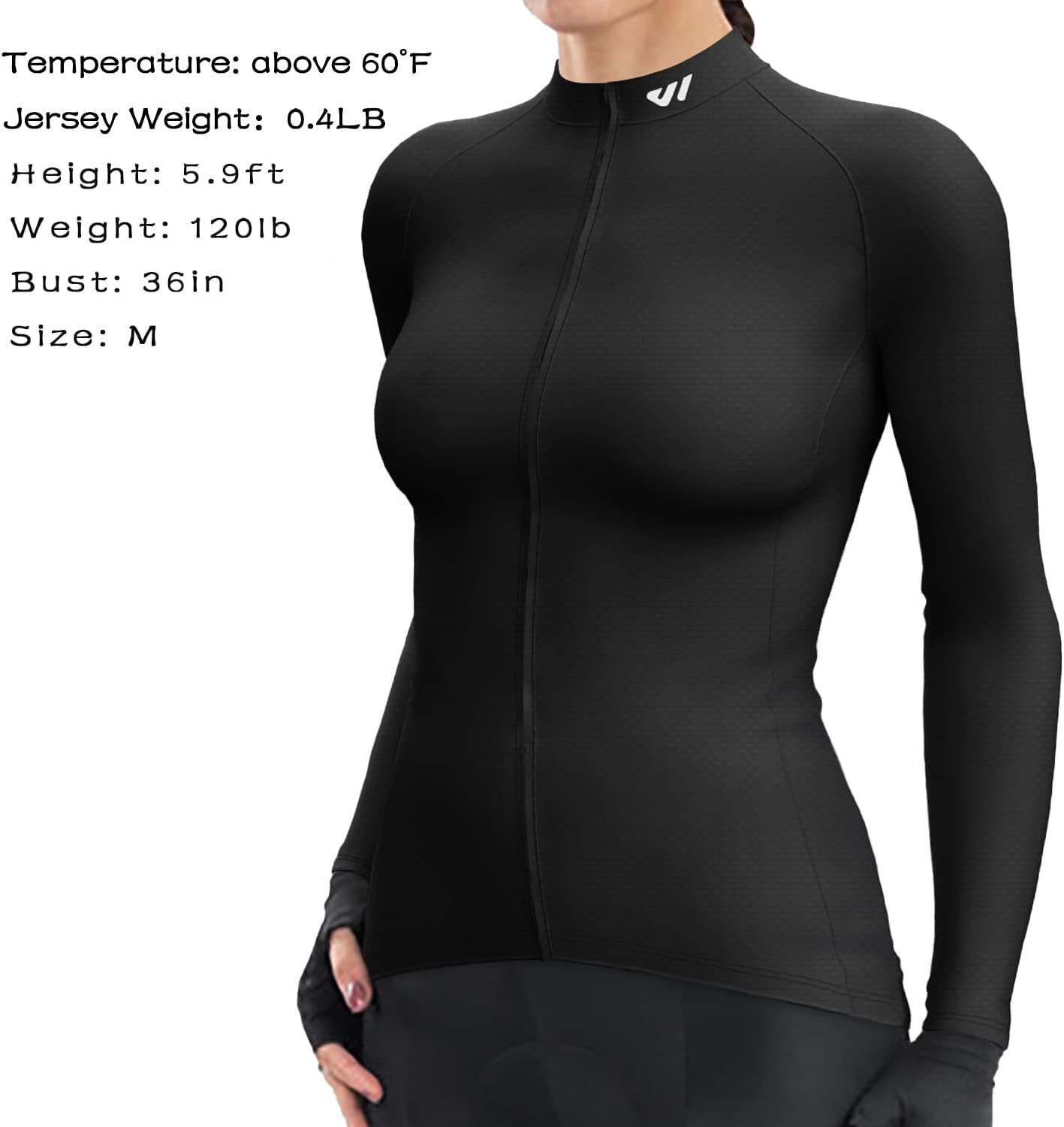 Wulibike Cycling Jersey Women Long Sleeve,Bicycle Biking Bike Shirts for Women with Pockets