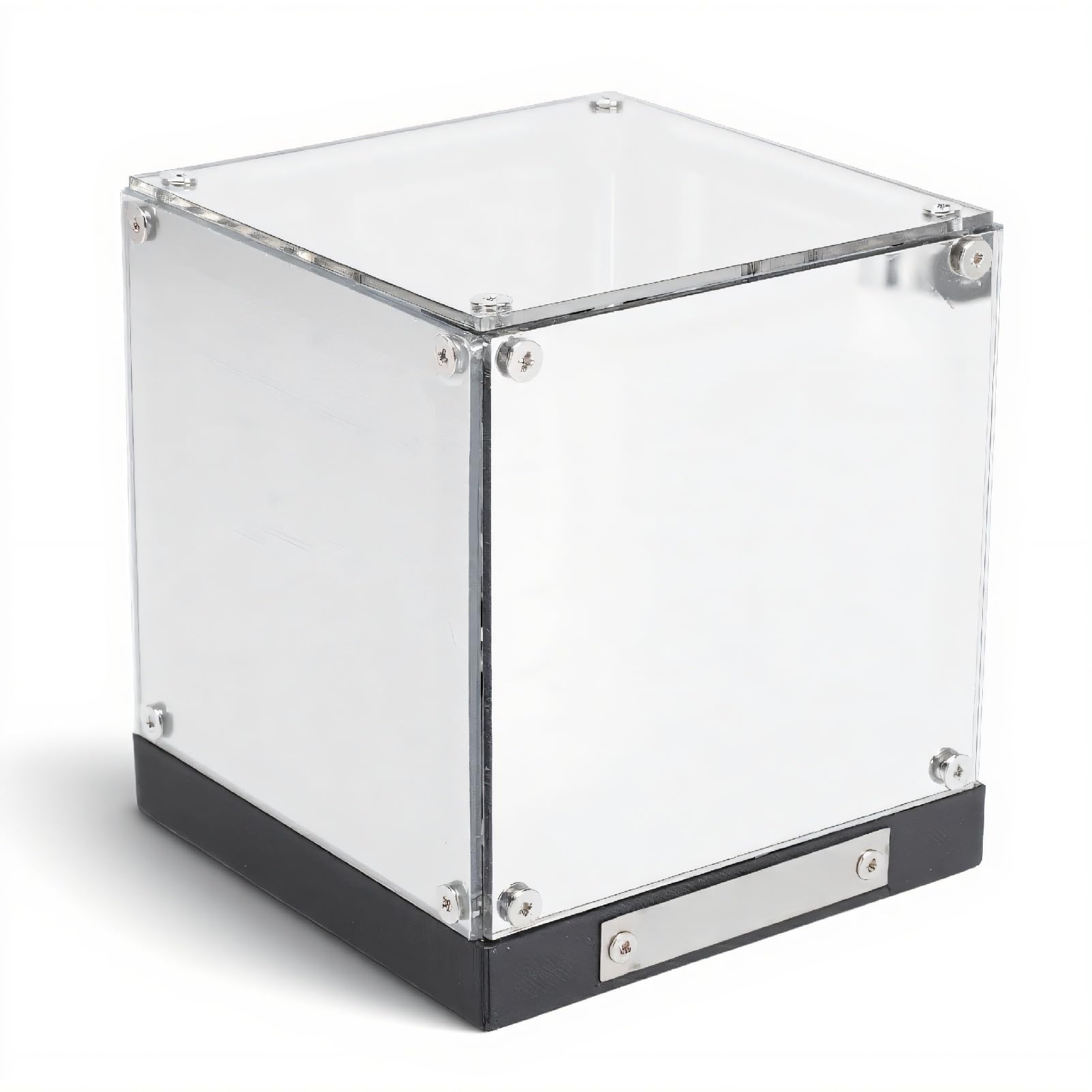 Cryfokt Infinite Cube, luce LED Infinity Mirror Cube con controllo touch e ricarica USB C, batteria 2000 mAh per camera da letto, studio, decorazione hotel