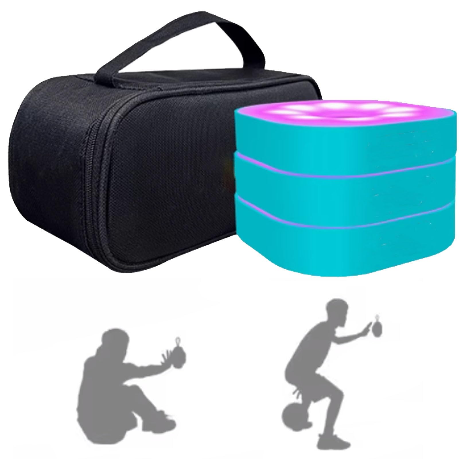 LjyAeono Reaction Training Platform Improves Athlete's Reaction Time and Agility, Training Light Is Suitable for Coaches, Therapists, Fitness Trainers, etc. 3lights