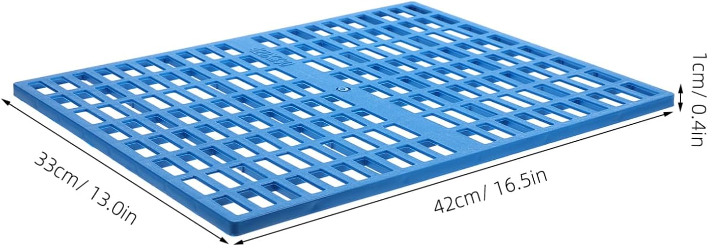 4pcs Rabbit Cage Mats Small Animal Feet Pads Leak Floor Mats Bunny Pens