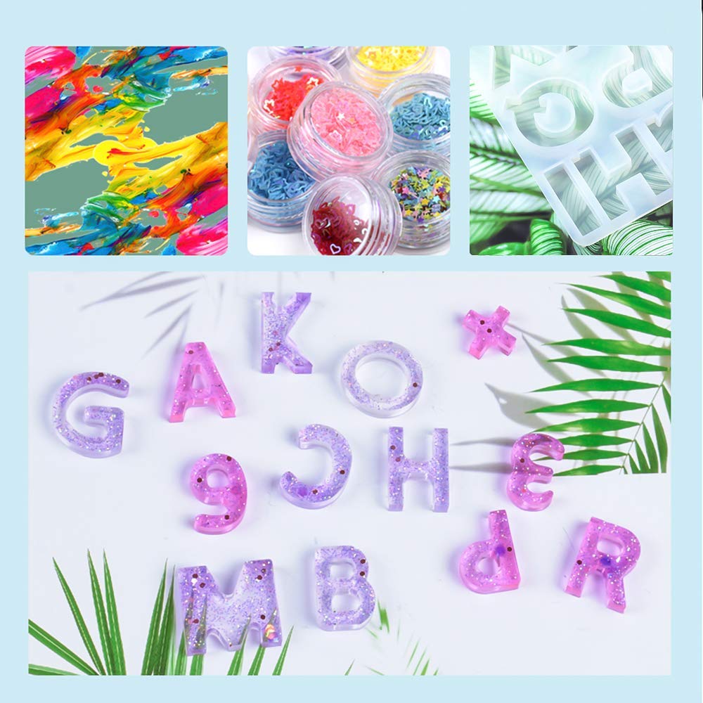 Moules En Résine Pour Moulage De Bijoux, Chifes, Lettres De L Alphabet Moules En Silicone Pour Fabrication De Bijoux Outils Pour La Creation De Decorations A Suspendre 4603527398 L